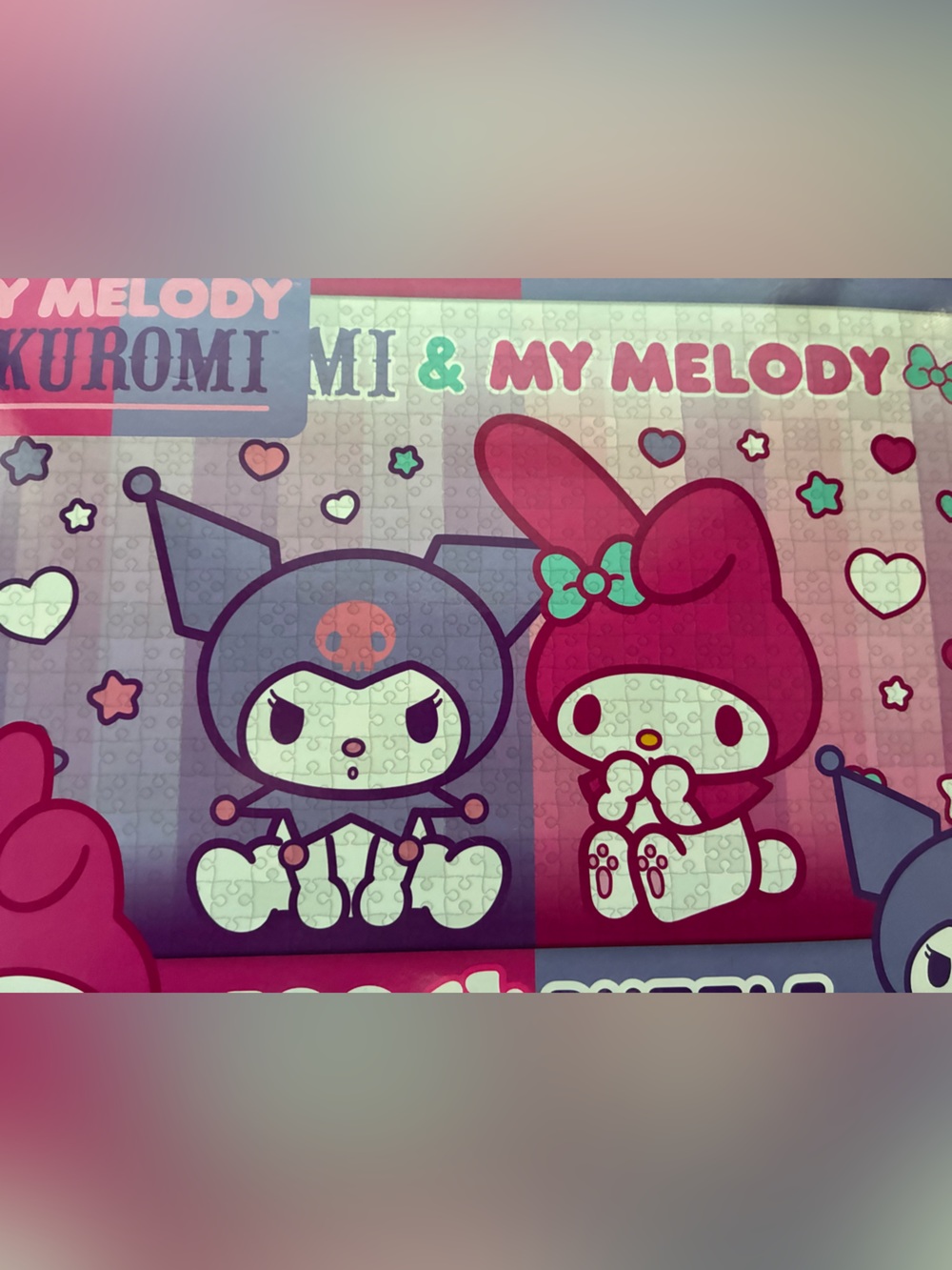 My Melody and Kuromi and Hello Kitty Bundle - Puzzle and Stickers - Picture 5 of 12
